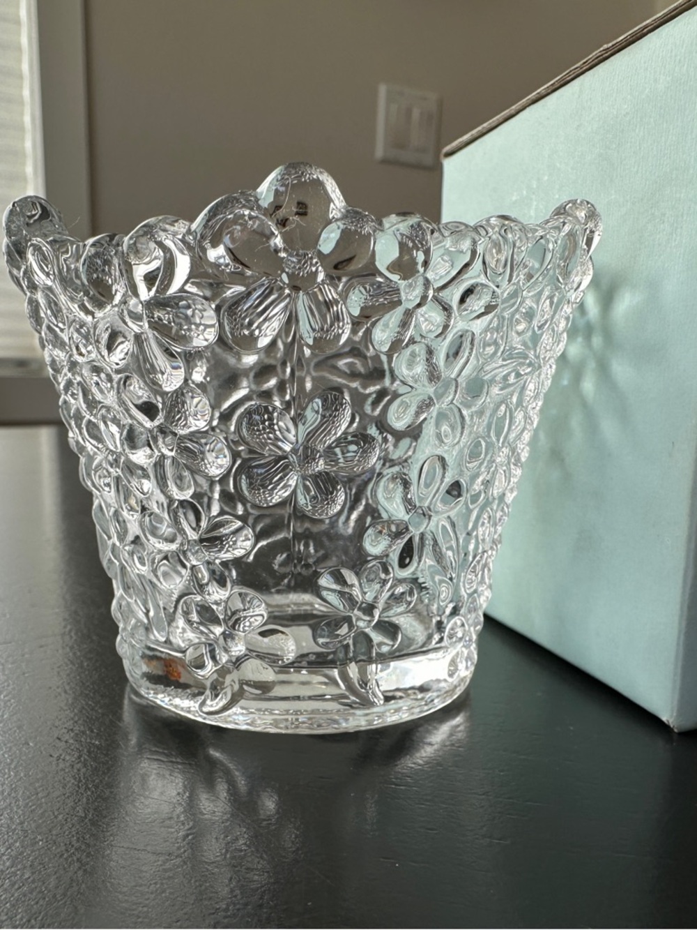 PartyLite hydrangea votive holder